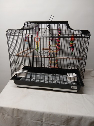 Black bird cage budgie canary - black,