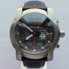 Alfa Romeo Racing Motorsport Carbon Design Car Accessory Sport Chronograph Watch