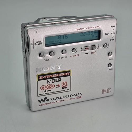 Sony r900 minidisc - sony, walkman