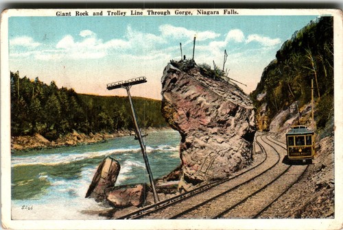 Vintage niagara falls gorge - vintage,