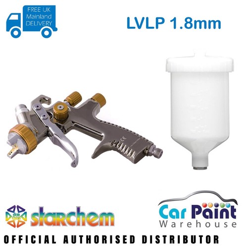 Starchem lvlp 8mm - 1.8mm, spraygun
