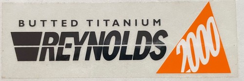 Reynolds butted titanium 2000 - reynolds,