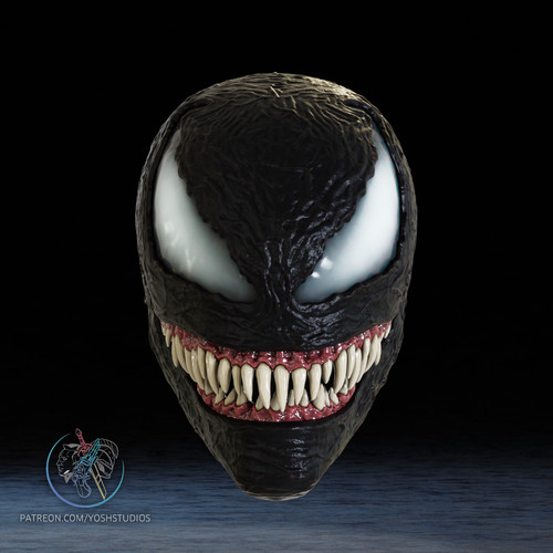 Venom helmet printed - helmet,
