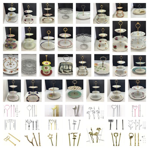 Vintage china cake - vintage, stand