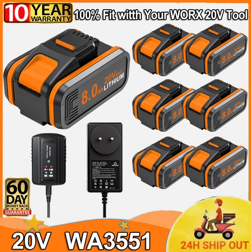0ah for worx 20v - 20v, wa3551.1