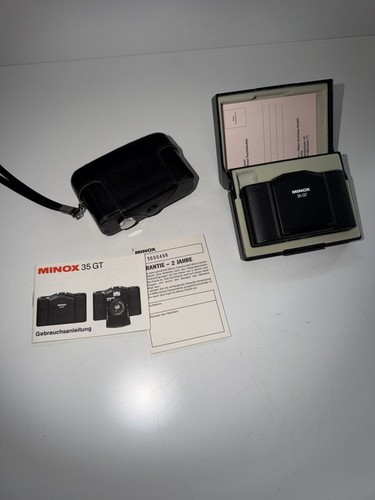 Minox camera with - gt,