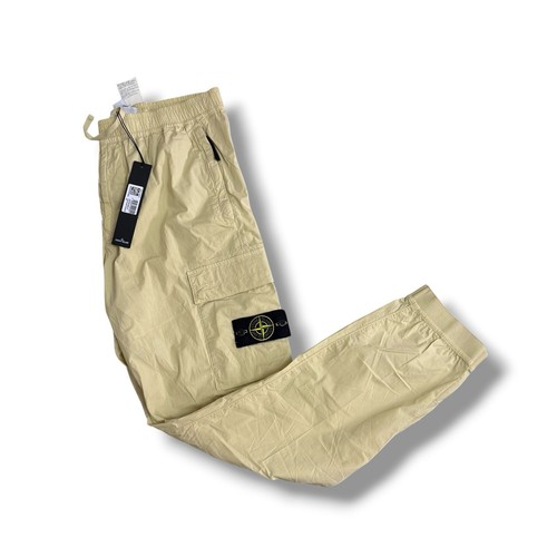 Stone island beige cuffed - beige,