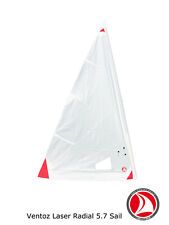 Ventoz Laser Radial Sail (5.7 m2) - Red Patches