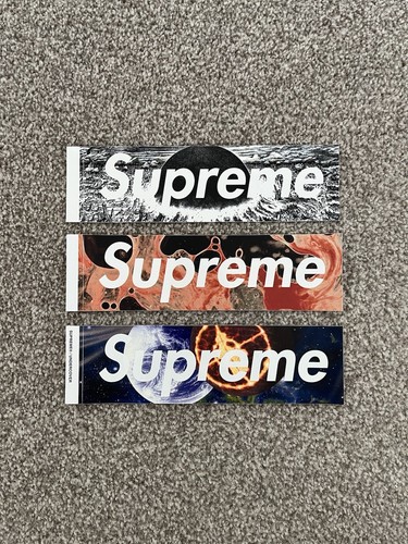 Supreme box logo sticker - supreme, 3x