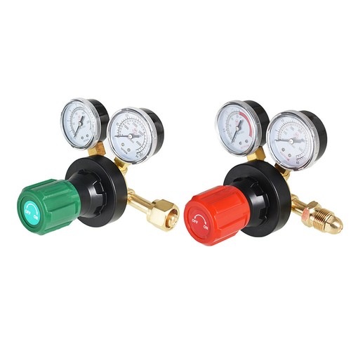 Dual welding gas gauges - dual,