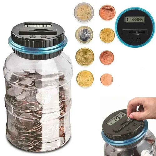 Electronic piggy bank - piggy, coin
