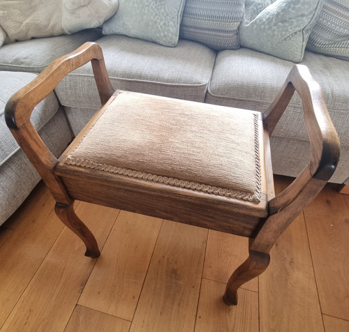 Piano stool mid century - piano,