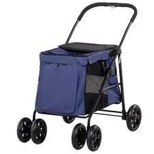 4 Wheels Pet Pushchair PawHut