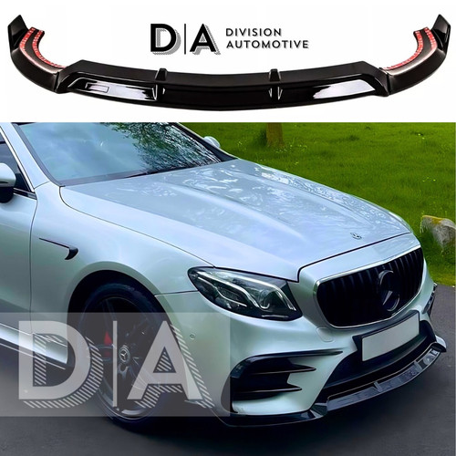 Gloss black front splitter - gloss,