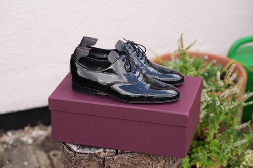 Worn once boxed john lobb - once,