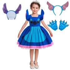 2026 Girls Lilo Stitch Cospaly