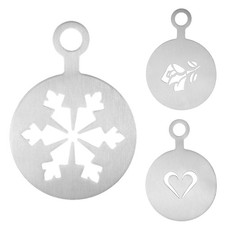 Coffee Duster Stencil