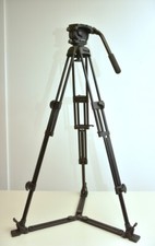 VINTEN VISION BLUE + MANFROTTO 520MVB cavalletto tripod PRO