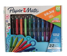 Papermate InkJoy Gel Special Edition  22 Colors Med Pt Gel Pens New In Gift Pack