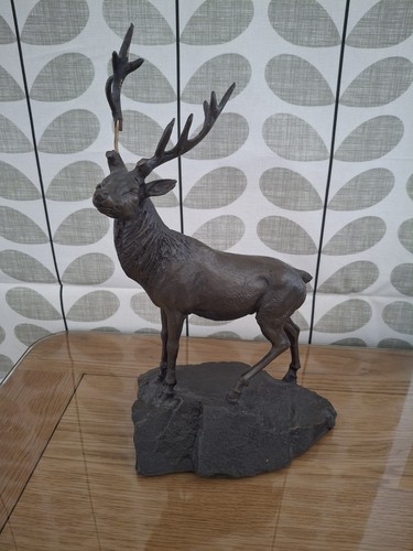 Bronze like stag - bronze-like,