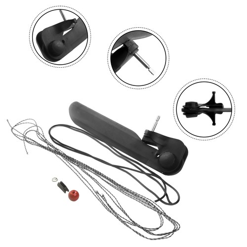 Nylon rudder control - control, system