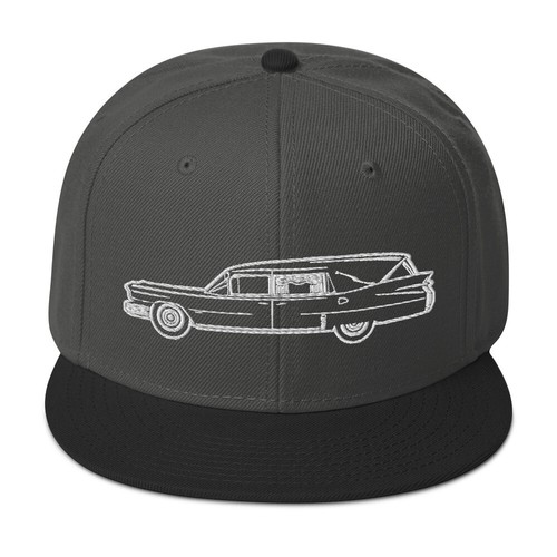 Hearse funeral car embroidered - hearse,