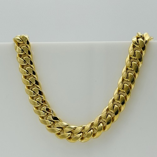 9ct solid gold 7mm - 9ct, miami