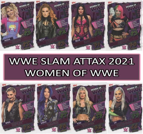 Topps wwe slam attax - wwe,