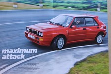 Original CC 2014 extracted mag article: LANCIA DELTA INTEGRALE 16v HF EVOLUZIONE