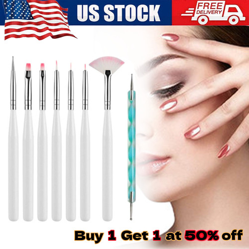 Nail art design dotting - nail,