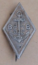 Vintage Boys Brigade Pin Badge - Collectable SURE & STEDFAST BB Memorabilia 