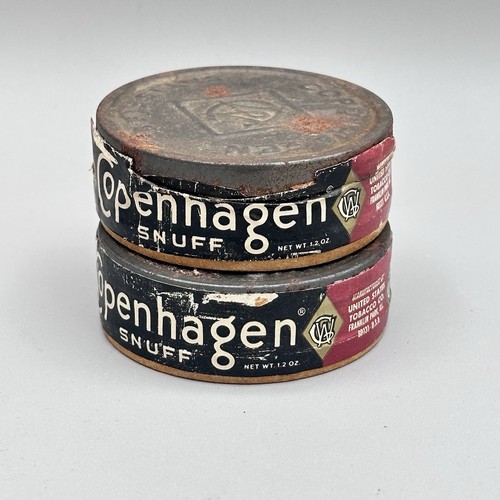 Copenhagen snuff cans metal - 2,