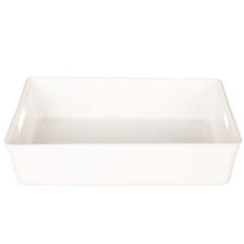 White Plastic Shallow Storage