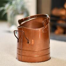 Copper Finish Traditional Fireside Log and Coal Bucket