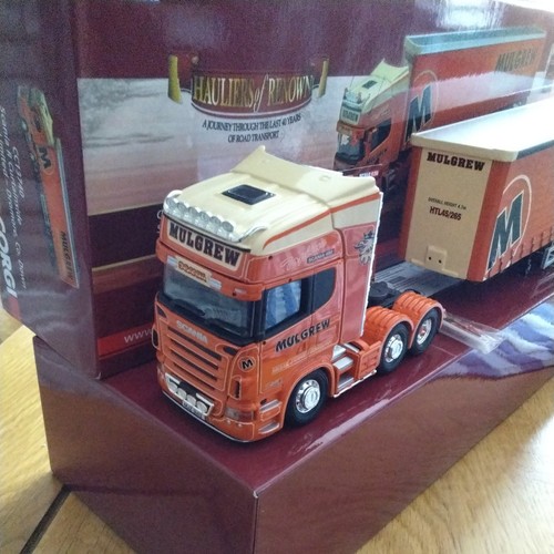 Corgi scania w - corgi, w/curtainside