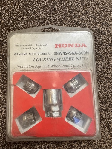 Honda locking wheel - locking, nuts