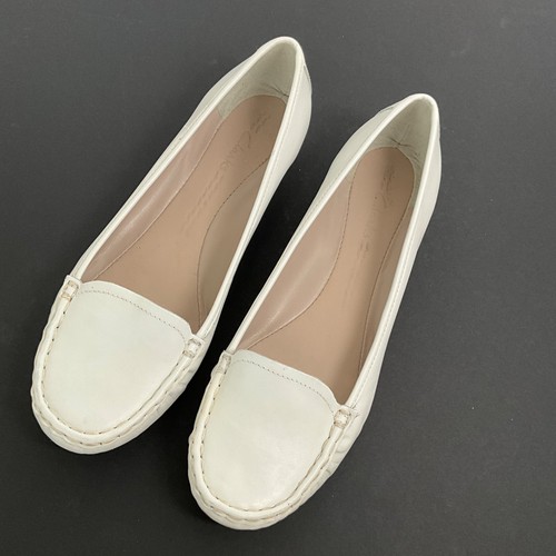 Clarks ladies white leather - ladies,