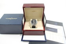 Ulysse Nardin Marine Torpilleur Chronometer Steel Watch Mechanical Working  