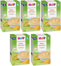 5 HIPP ORGANIC CORN Baby Cereal from 4 Months Without Milk Sugar Free 200g 7oz