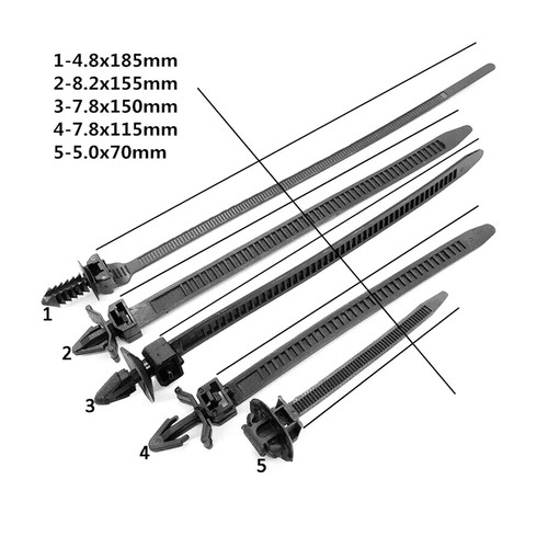 100pc car line - line, tie