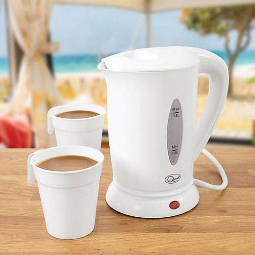 Quest travel kettle cup - travel,
