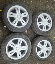 BMW MINI COOPER S R50 R52 R53 R56  ALLOY WHEEL SET 15 INCH 175/65/15 -5 SPOKE