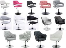 PLUSH  SALON CHAIRS,   FAUX LEATHER CHAIRS BEAUTY HAIRDRESSER SALON CHAIRS