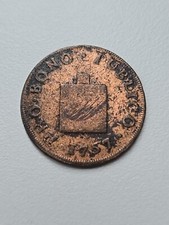 1757 Farthing Conder Token  -