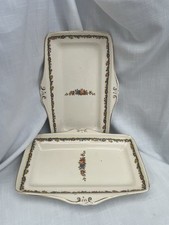 John Maddock Sons Royal Ivory Rectangular Serving Platters Plates