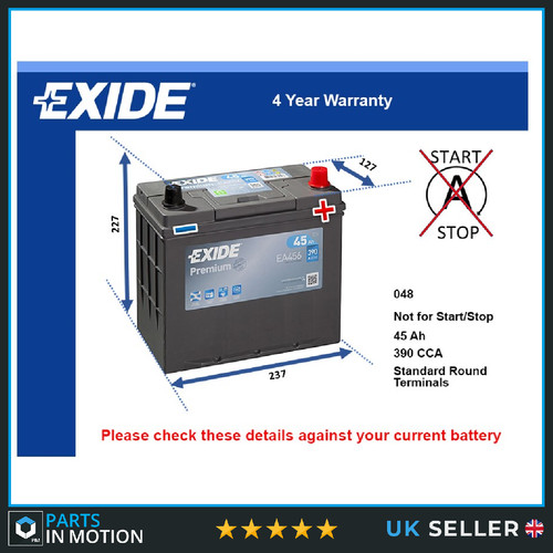 Battery fits mazda mx5 - fits,