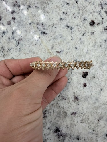 14kt yellow gold - gold, diamond