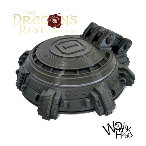 Dragons rest missile silo - missile,