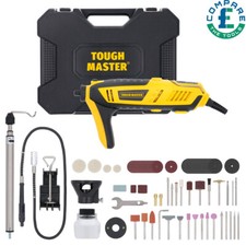 200W Rotary Multi Tool Grinder 127pc Accessory Set 40-Level Speed Dremel Type