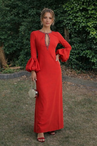 Marchesa notte red - marchesa, embellished